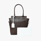 Chestnut Charm Brown Leather Tote