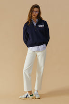 Manhattan High Rise Straight Ankle Jeans | HJ160