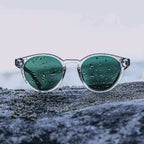 Ganges Unisex Wood and Bio Acetate Sunglasses
