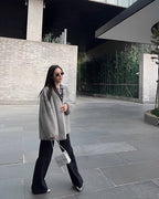 Swiss Snow Mink Velvet Fur Coat