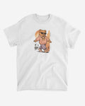 Walking Teddy Printed T-Shirt