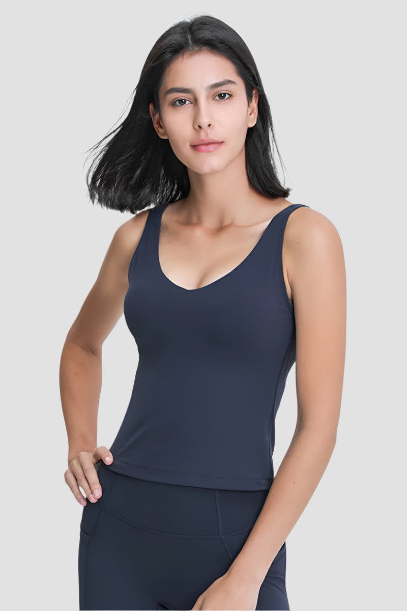 V-Neck Active Tank