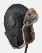 Vintage Style Genuine Sheepskin Aviator Hat