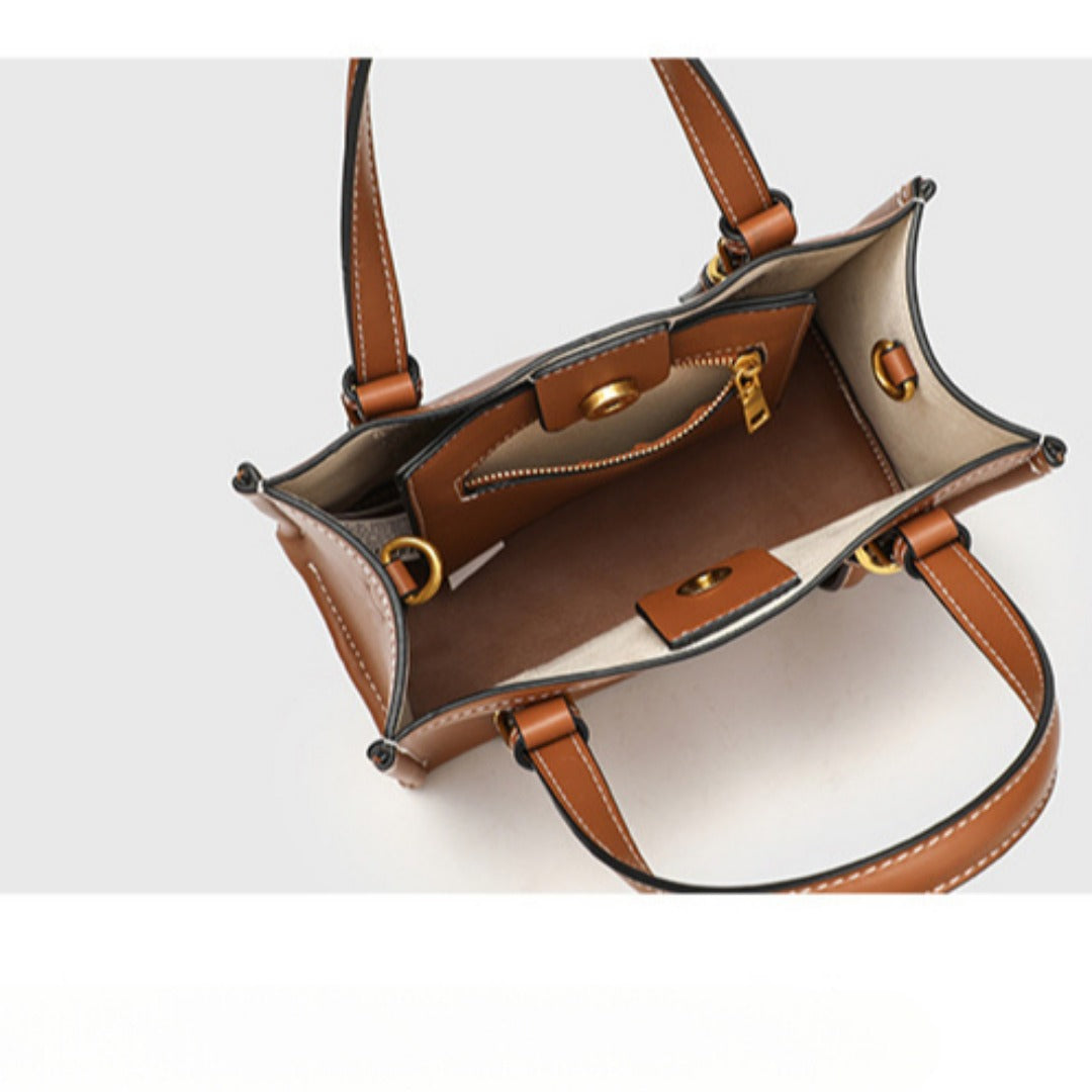 Small Tote Bag with Shoulder Strap
