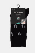 Conte Cotton Socks Diwari Happy | Black 164