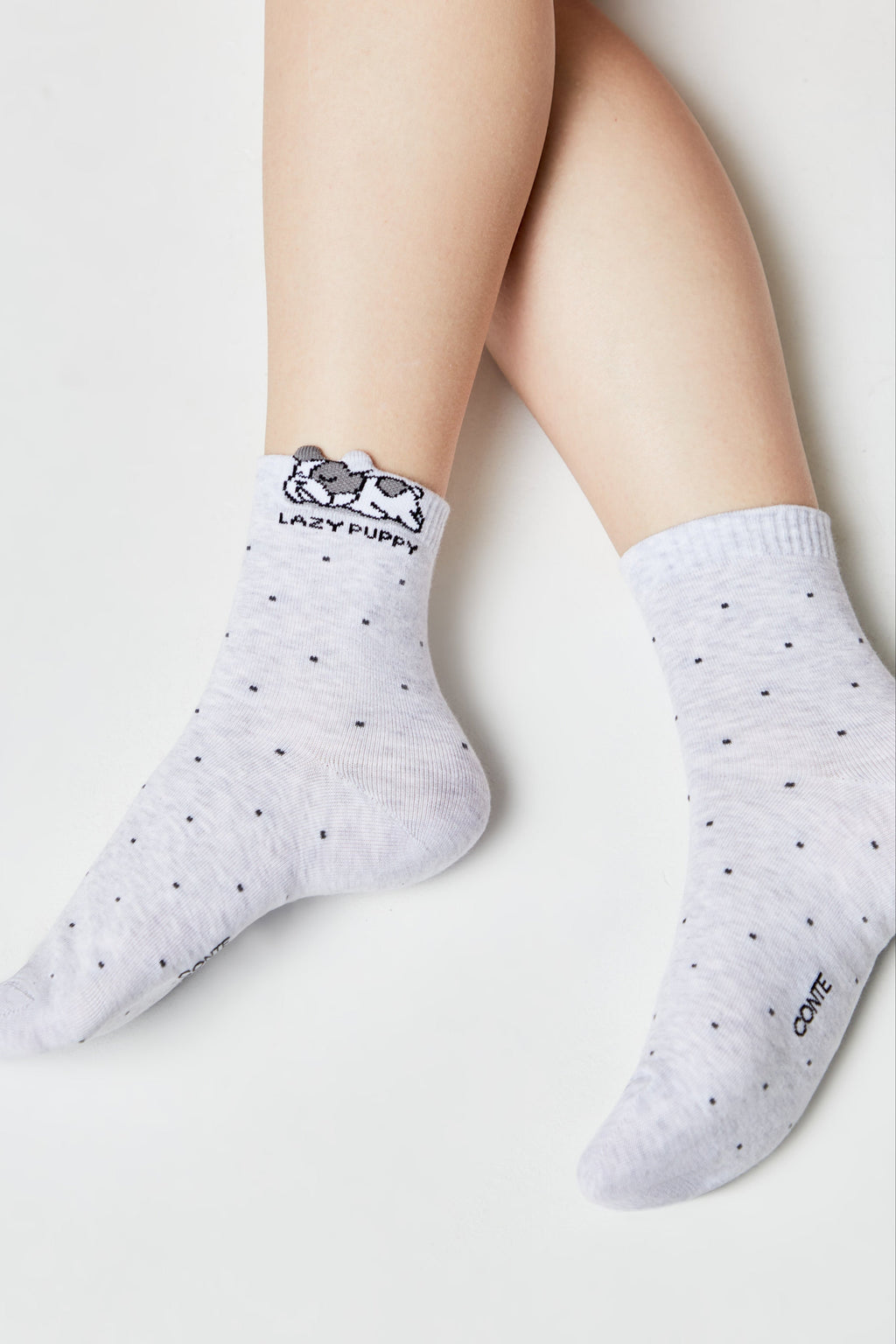 Conte Cotton Socks Classic 252 Light Grey
