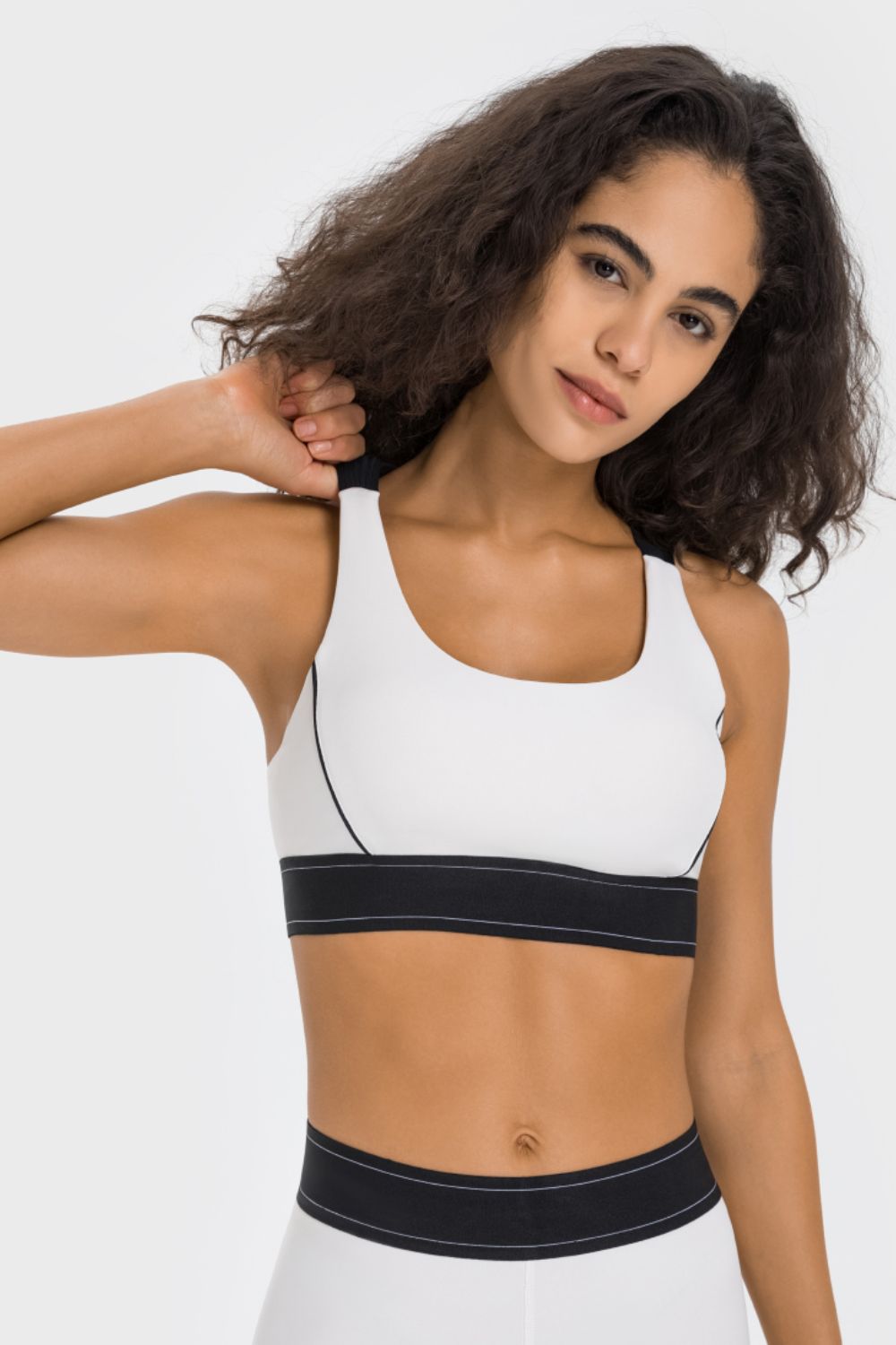 Contrast Sports Bra