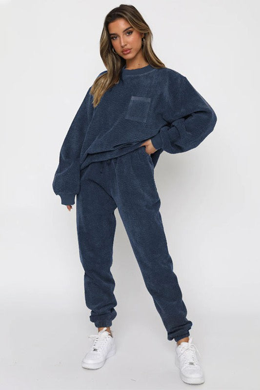 Two-Piece Corduroy Western Set