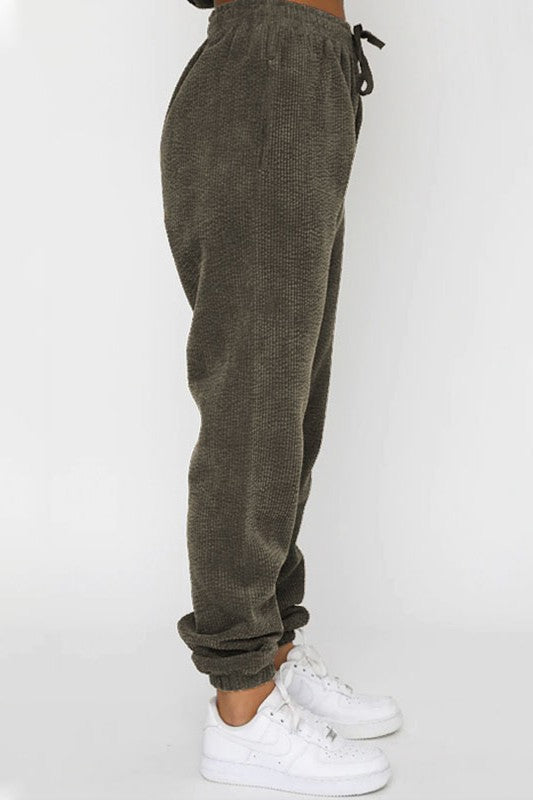 Two-Piece Corduroy Western Set