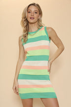 Stripe Knit Dress