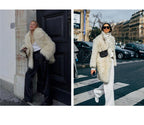 Fireladyfur Tuscan Sheepskin Coat ‘Morning Mist Fairy’