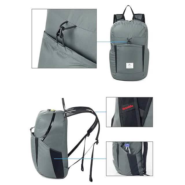 Travel & Hiking Lightweight Packable Backpack | 18L