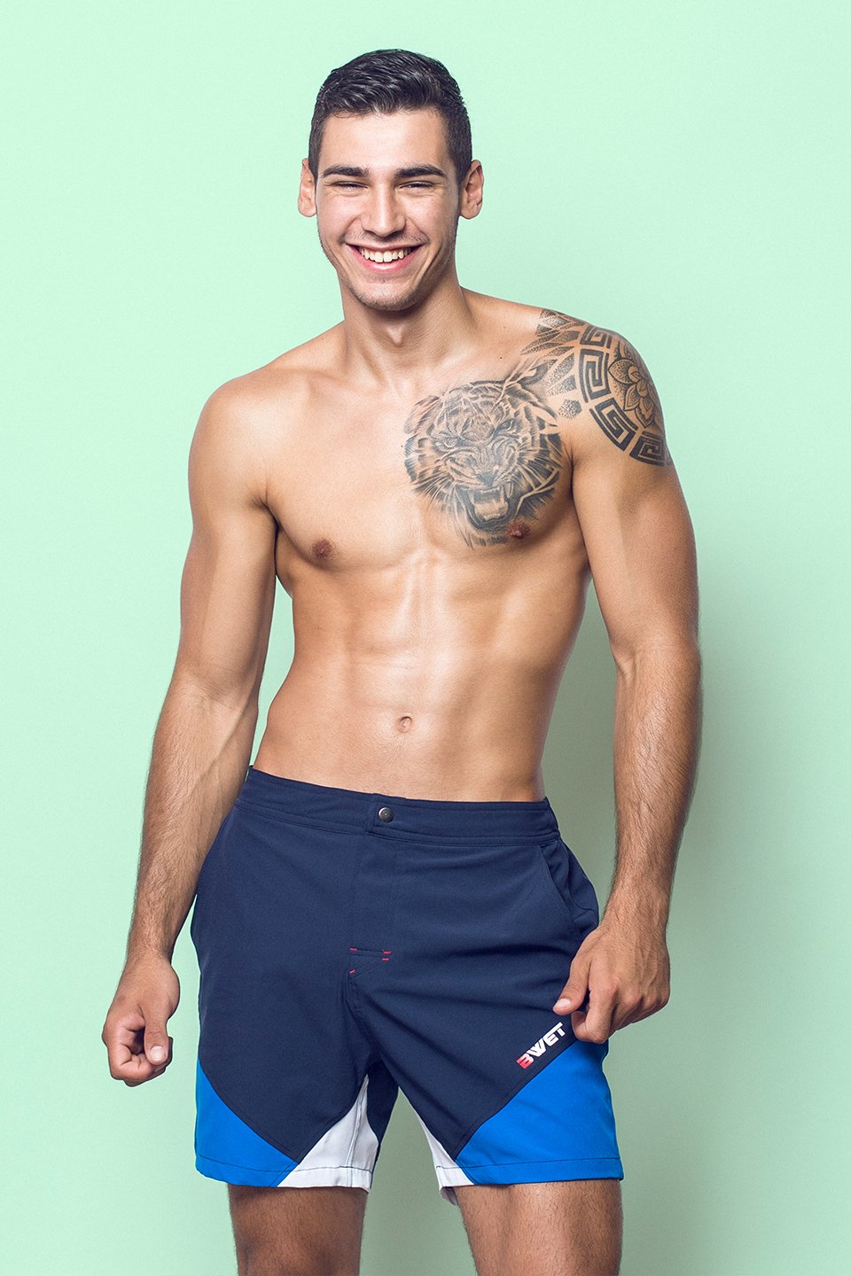 BWET Swimwear 'Butterfly' Shorts