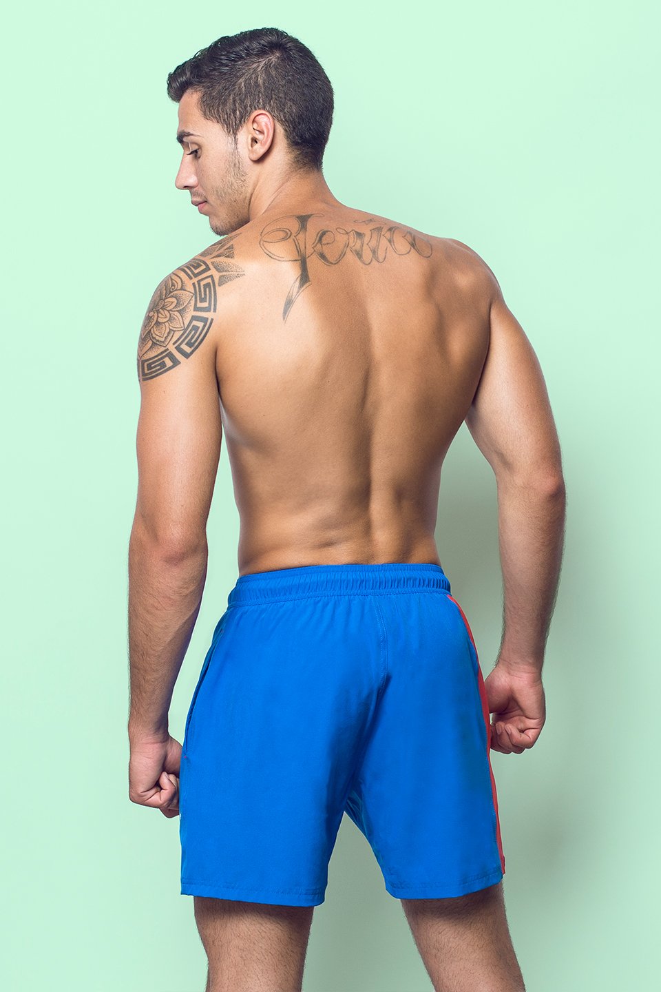 BWET Swimwear FreeStyle Beach Shorts | Eco-Friendly Quick Dry UV Protection