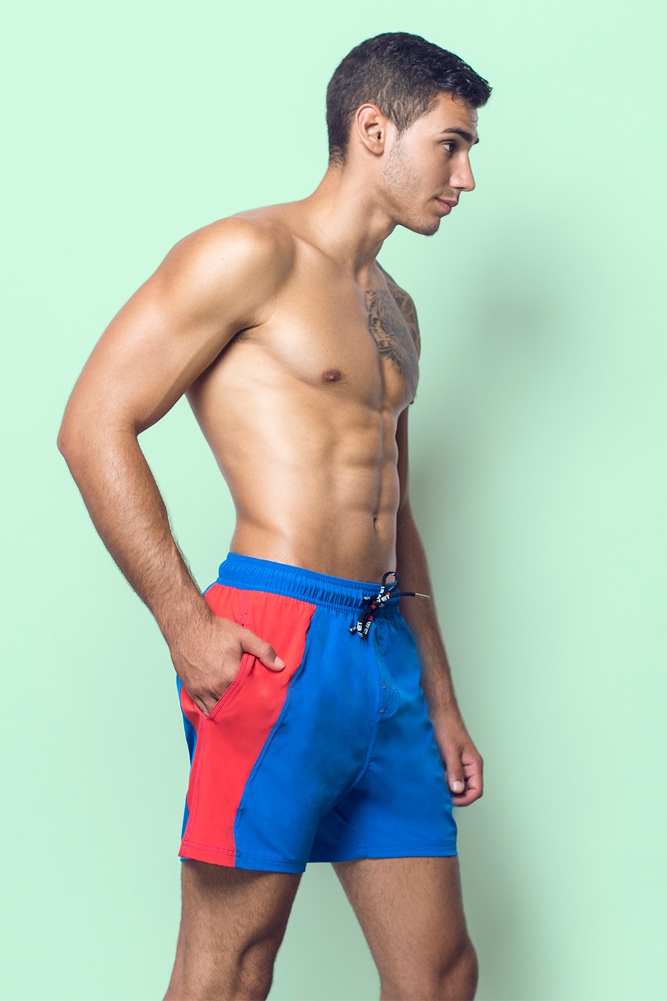 BWET Swimwear FreeStyle Beach Shorts | Eco-Friendly Quick Dry UV Protection