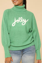 Turtleneck Holiday Sweater