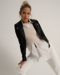 Midi Biker Jacket