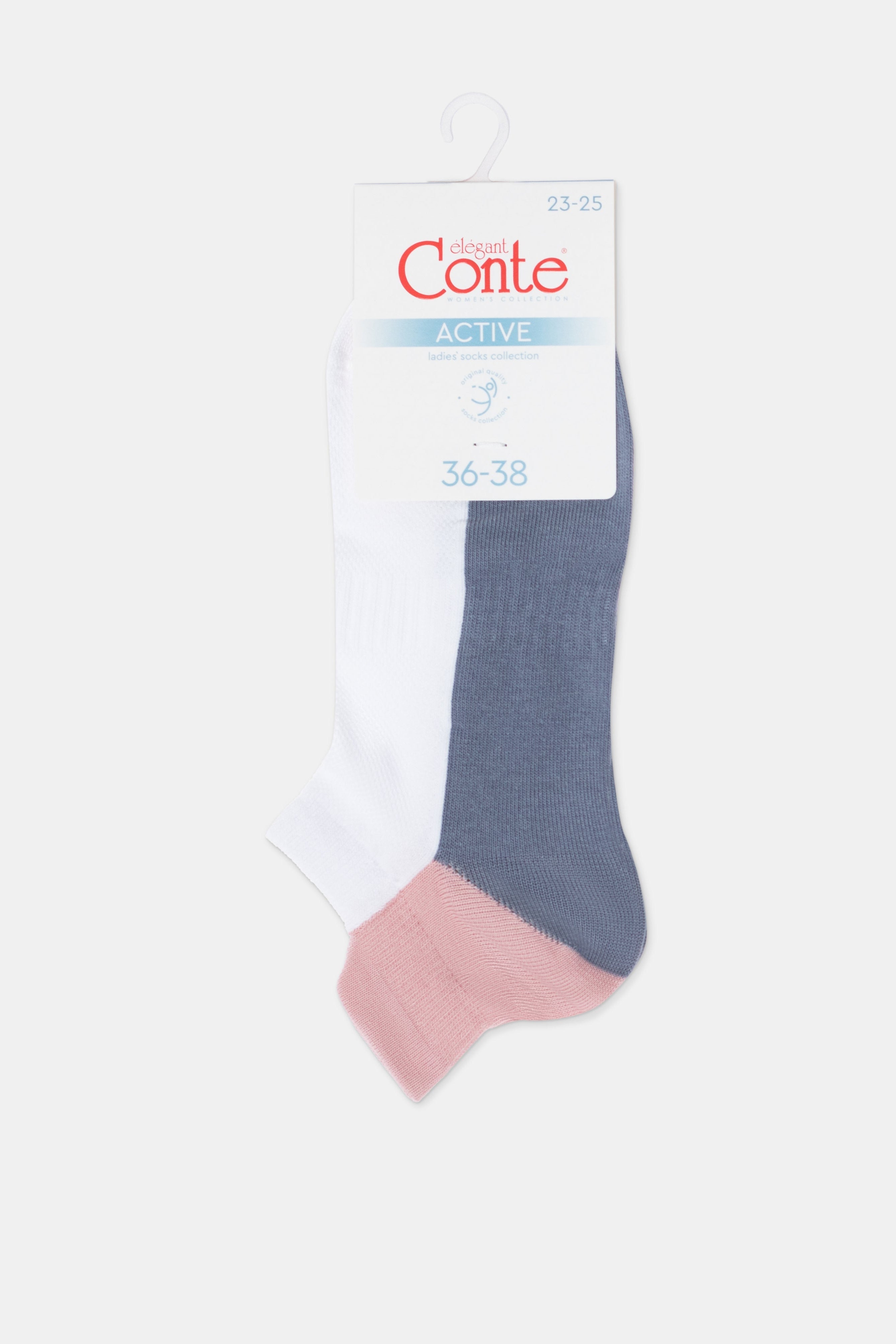 Conte Active Cotton Ankle Socks  with a Tongue 393