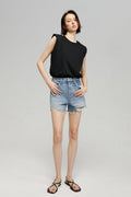 Sun-Kissed Vintage Cut Off Shorts | HJ115
