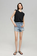 Sun-Kissed Vintage Cut Off Shorts | HJ115