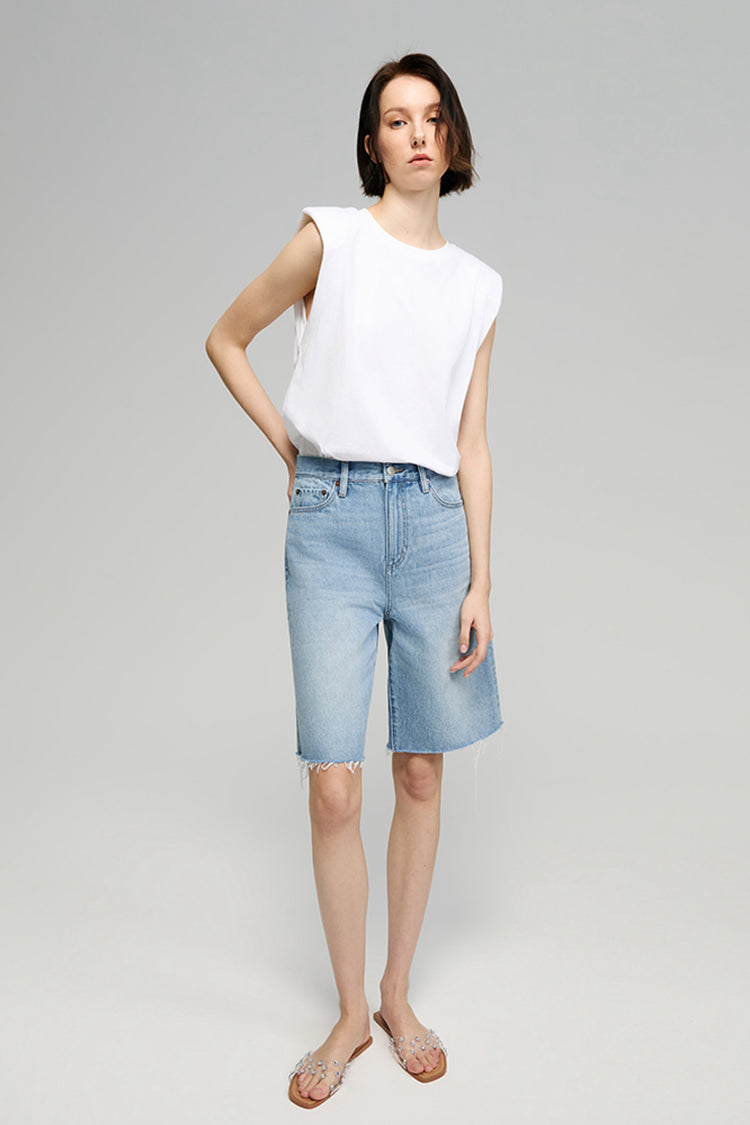 Coastal Breeze 90's Bermuda Shorts | HJ807