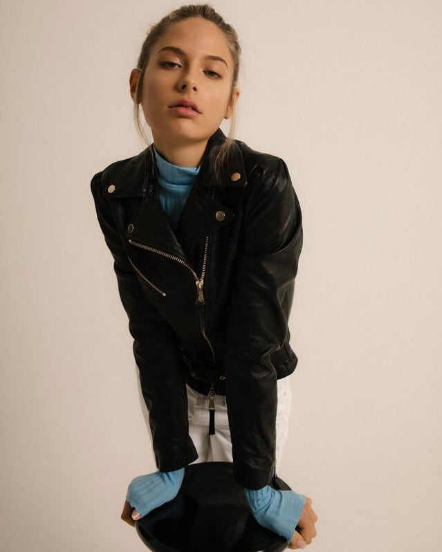 Belt Biker Jacket