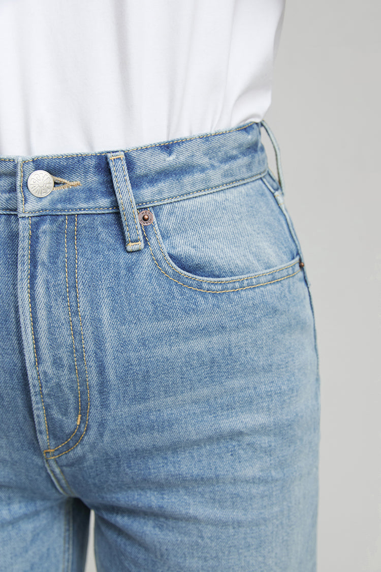 The Cityer Crop Wide Jeans | HJ009