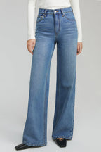 Angeles High Rise Baggy Jeans | HJ103