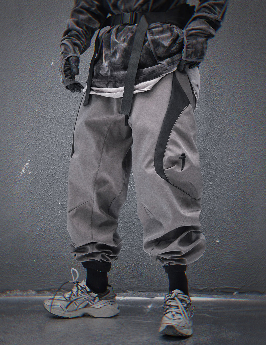 Grey Alien Tech Joggers | HiP44