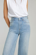 Angeles High Rise Baggy Jeans | HJ103
