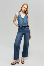 Blue Horizon Denim Vest | HJ903