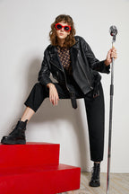 Queens Of Noise High Rise Barrel Jeans | HJ026