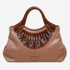 Bellorita Feather Brown Tote