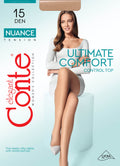 Conte Nuance Tights 15 Den | Reinforced Shorts