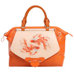 Koi Large Orange Satchel