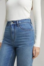 Angeles High Rise Baggy Jeans | HJ103