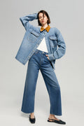 California Sunset Denim Shirt | HJ902