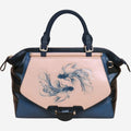 Bellorita Koi Large Blue Satchel