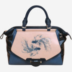 Bellorita Koi Large Blue Satchel