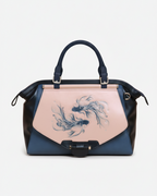 Bellorita Koi Large Blue Satchel