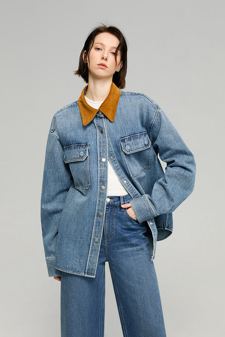 California Sunset Denim Shirt | HJ902