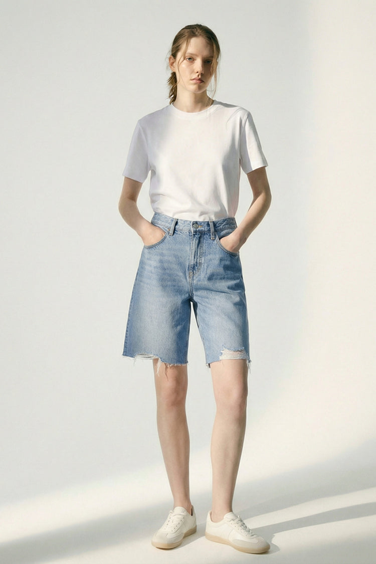 Coastal Breeze 90's Bermuda Shorts | HJ807