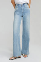 Angeles High Rise Baggy Jeans | HJ103