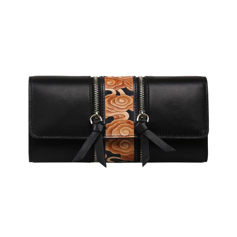 Cloud Black Continental Wallet