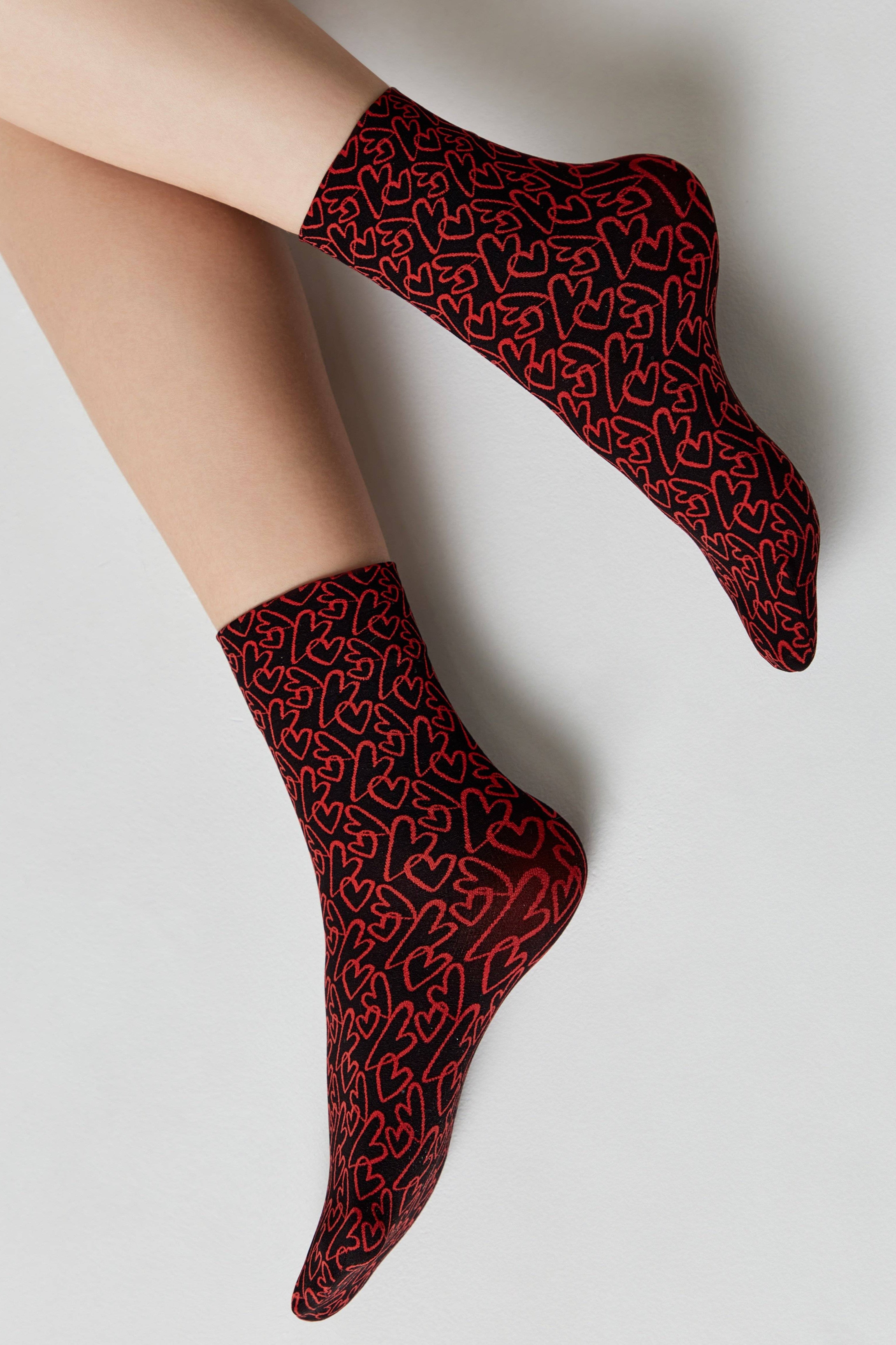 Dense Socks Conte Fantasy 'Love' Designs