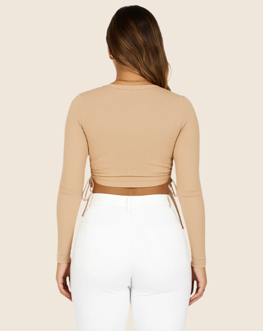 Sable Tie Crop Top