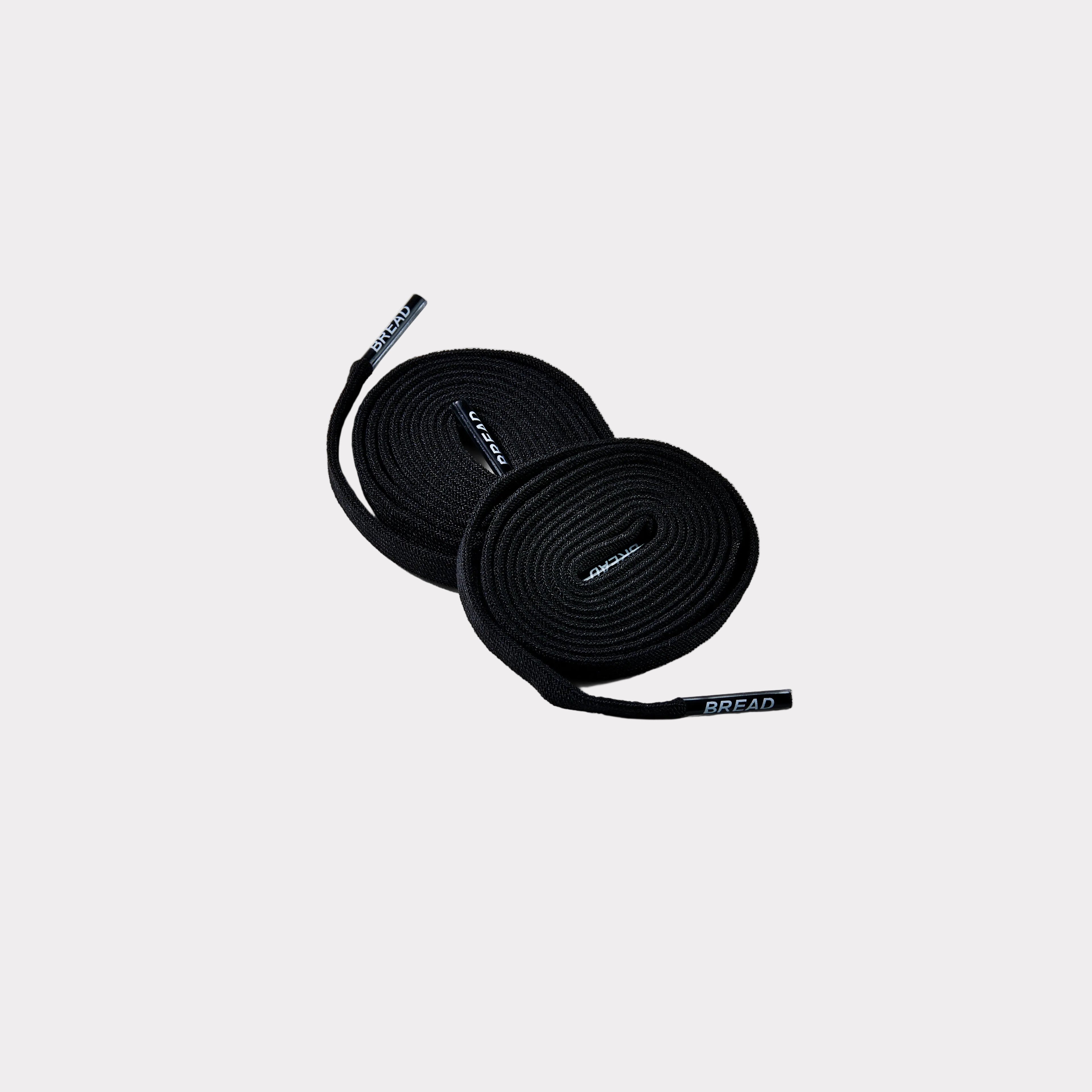 Shadow Black Shoelaces