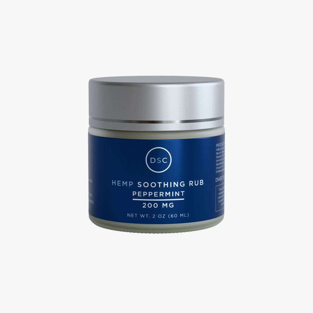 DSC Hemp Cream For Neuropathy Aches & Nerve Pain (Peppermint)