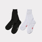 Italian Silky Rib Socks | 2-Pack