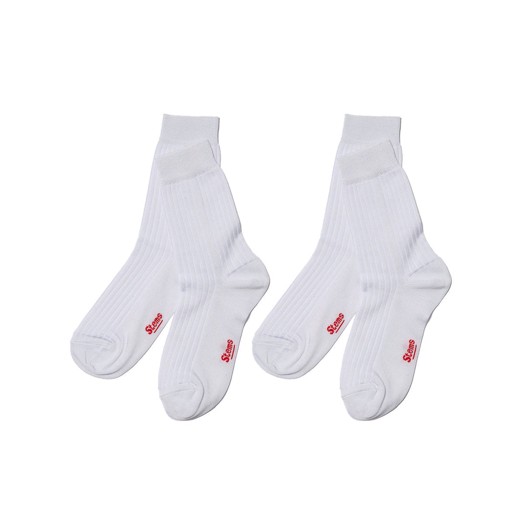 Italian Silky Rib Socks | 2-Pack
